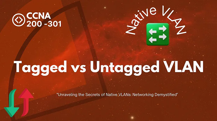 #04 What is Native VLAN | Understanding Tagged and Untagged Traffic on Trunk Link