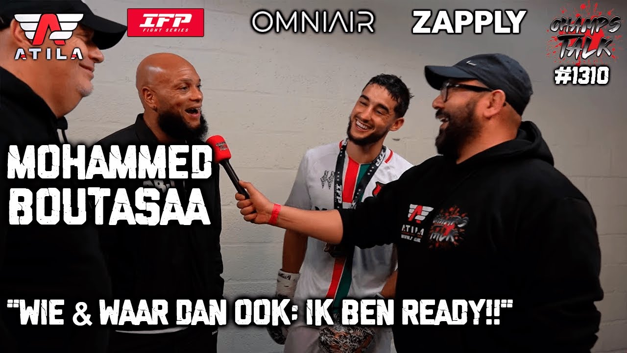 MOHAMMED BOUTASAA “WIE & WAAR DAN OOK: IK BEN READY!!” 😤🇲🇦🥊 GYM SOUTHPAW 