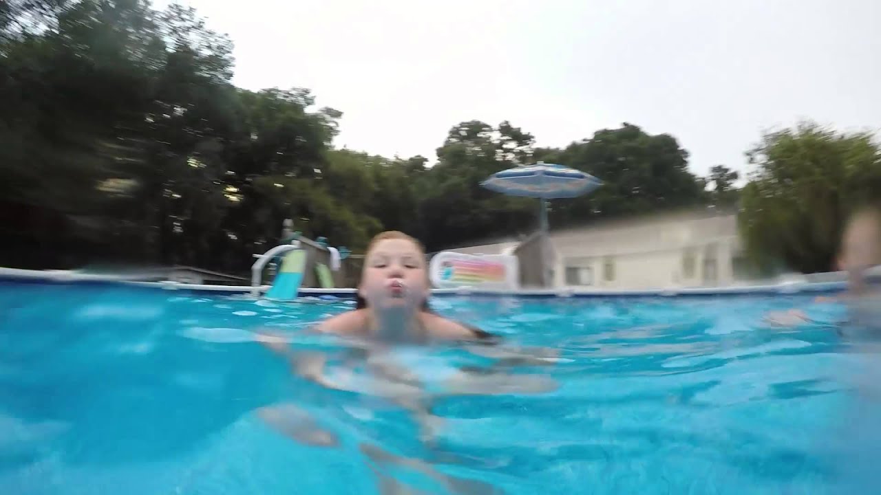 GoPro Hero 4 - Summertime fun in the pool - YouTube