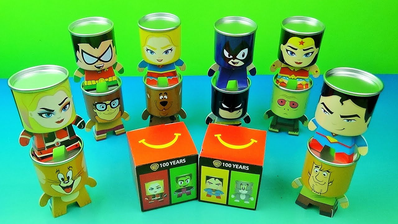 2023 WB 100th ANNIVERSARY SET OF 12 McDONALDS HAPPY MEAL