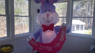 [REVIEW] Gemmy 2008 8ft Hershey’s Easter Bunny Inflatable