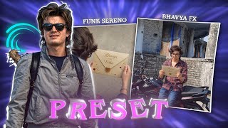 FUNK SERENO EDIT | @Bh4vyaFx EDIT | Ae Inspired Alight motion Preset File | Free Xml