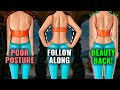 8 Min Posture Fix For Girls To Have A Beautiful Back!