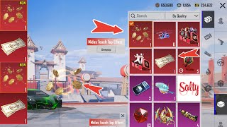 How To Get Midas Touch Tap Effect 1 Million Check Amazing Feature For Free - Pubgm