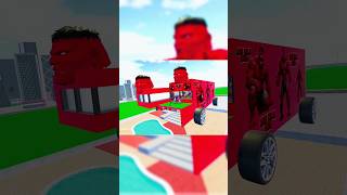 Franklin ne banaya Red Hulk Bus 😱🔥#gta #indianbikedriving3d #shorts #gameshorts #game