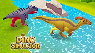 Baby T-Rex's Revenge On Triceratops! | Dino Simulator #5