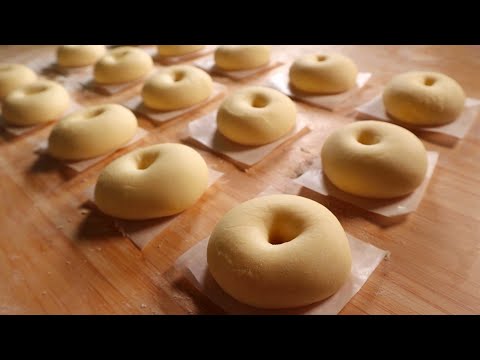 1 BAHAN RAHSIA! Resepi Donut Susu Gebu Viral! BASICKELI