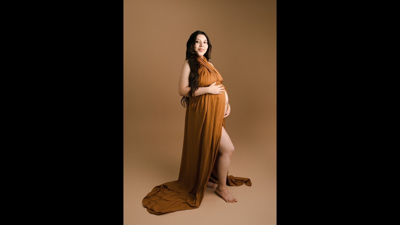 Studio Maternity Photoshoot in Gilbert, AZ