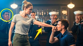 They Mocked Her as a Waitress — Then the Commander Froze Seeing the Navy SEAL Trident Ring