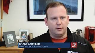 EPB crews repair damage following weekend storms multiple power outages