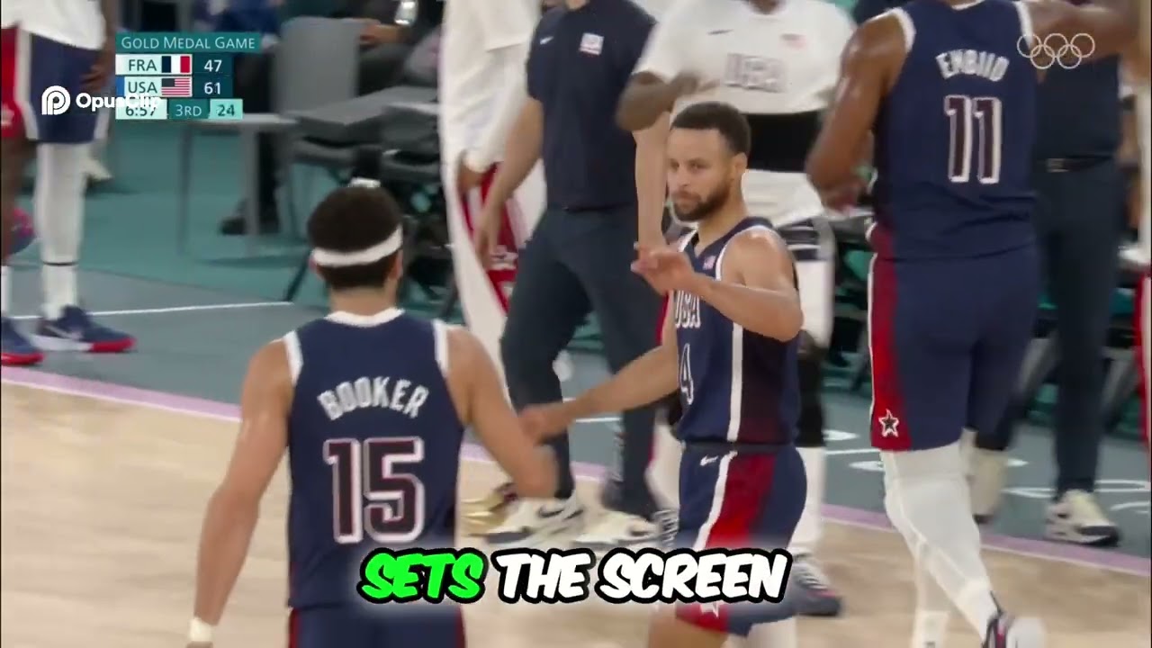 Steph Curry's Masterclass  USA Dominates with Clutch 3 Pointers!