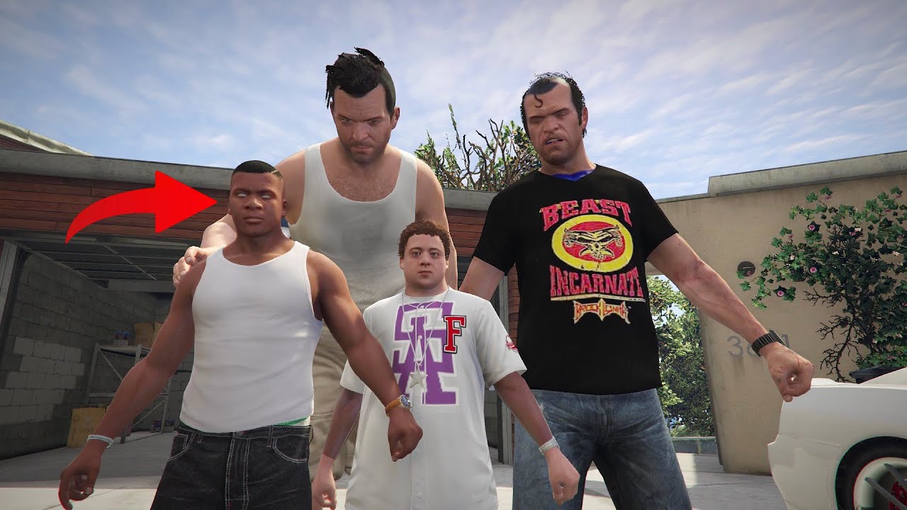 What Happen's If Michael Touches Everything Turns Smaller In GTA 5!