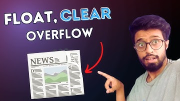 Learn CSS float ,clear and overflow with examples |CSS Tutorial class 13