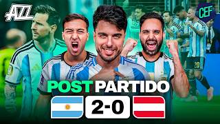 CEF EN VIVO 🔥 ARGENTINA VENCIÓ 2-0 A AUSTRIA CON DOBLETE DE MESSI ⚽ MUNDIAL 2026 DESDE EEUU