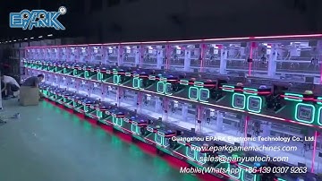 EPARK Four People Claw Machine Vending Arcade Claw Machine Coin Operated Doll Catch Games