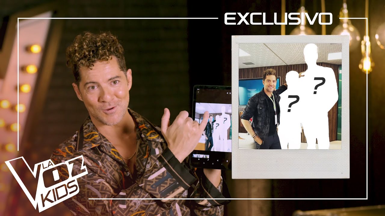 ¿Reconoce David Bisbal a estos famosos? | Exclusivo | La Voz Kids 2025