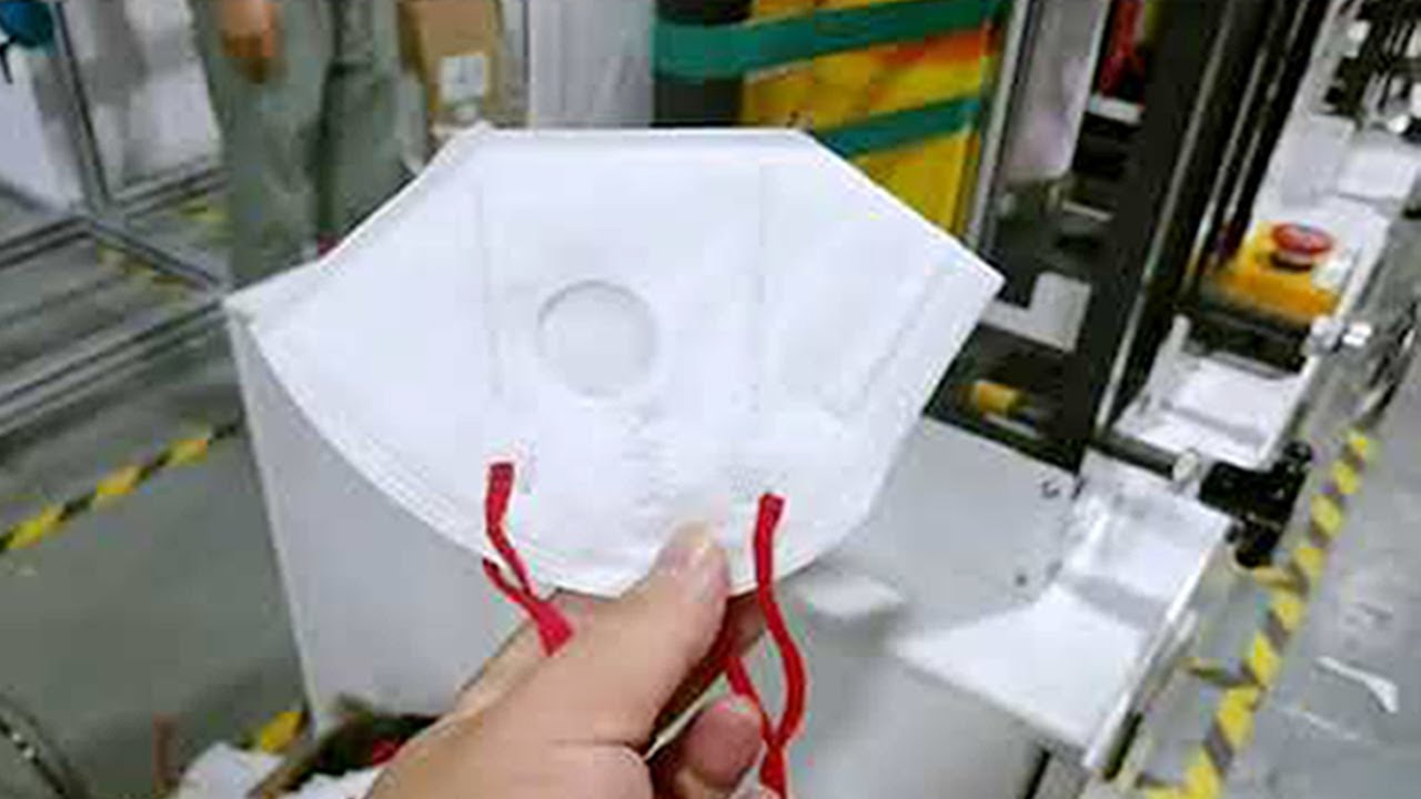 N95 masks making production line automatic ffp2 mask maker