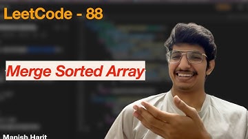 Merge Sorted Array | Leetcode 88 | Array | Java Interview Question | Leetcode Mastery | Manish Harit
