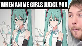 WHEN ANIME GIRLS REJECT YOUR FAN SERVICE - Anime Memes