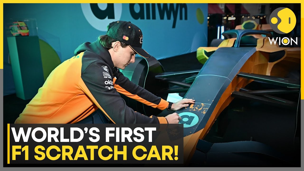 McLaren F1 Unveils World’s First ‘Scratch Car’ in Las Vegas With Allwyn | WION Climate Tracker