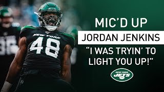 Jordan Jenkins Mic'd Up: 'I Was Tryin' To Light You Up!' | New York Jets | NFL