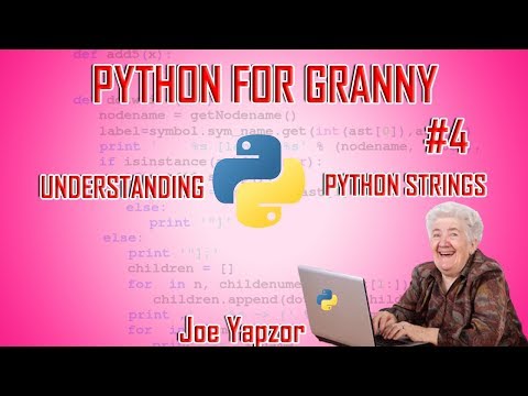 Python Strings and
