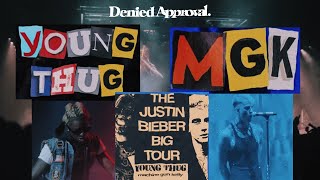 Young Thug Mgk Justin Bieber Big Tour Vlog Youtube