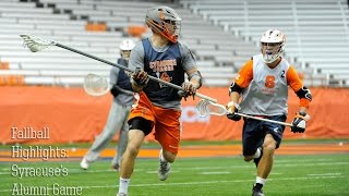 Fallball Highlights: Syracuse's Alumni Game