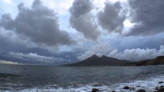 Atardecer explosivo en la Isleta del Moro