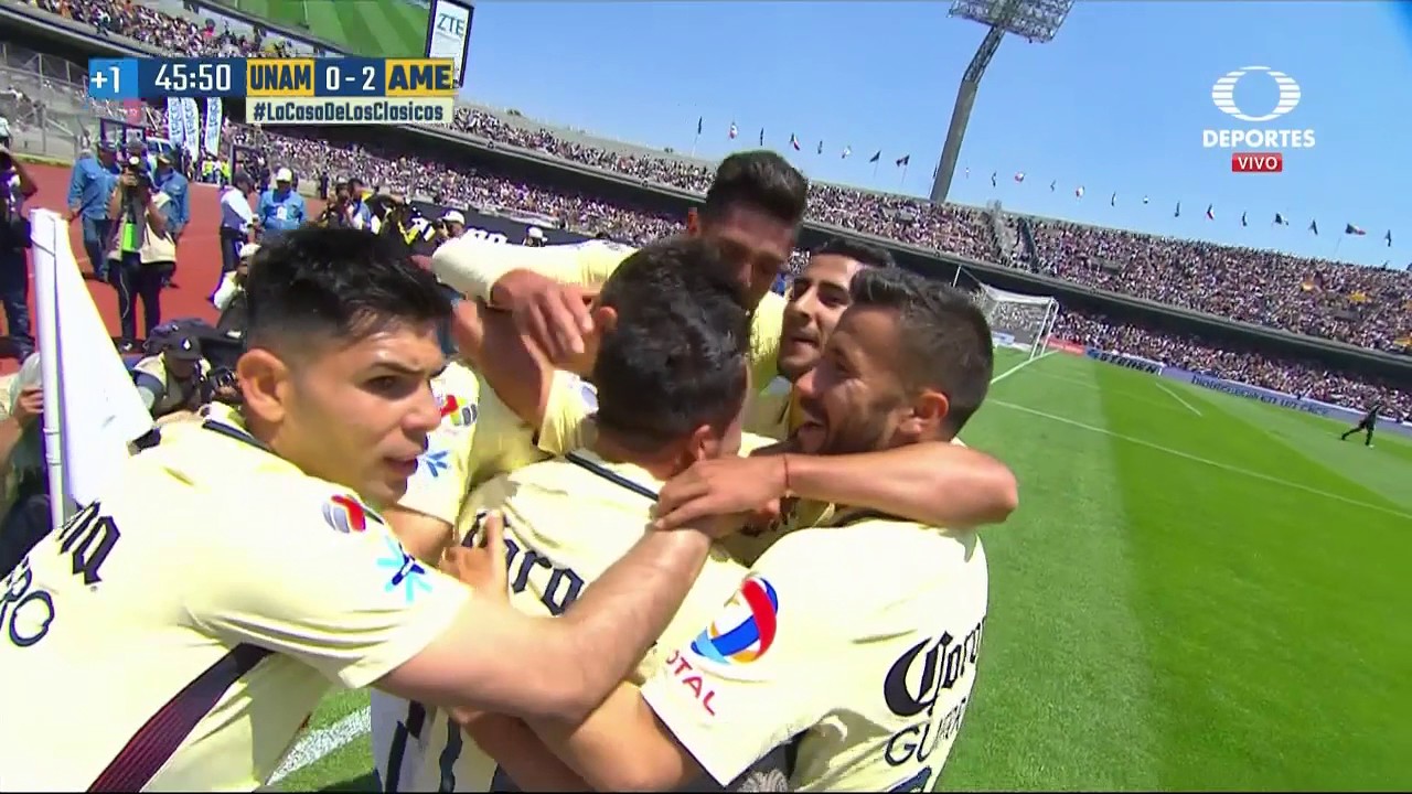 Resumen: Pumas 2-3 América - Clausura 2017 - Liga MX - YouTube
