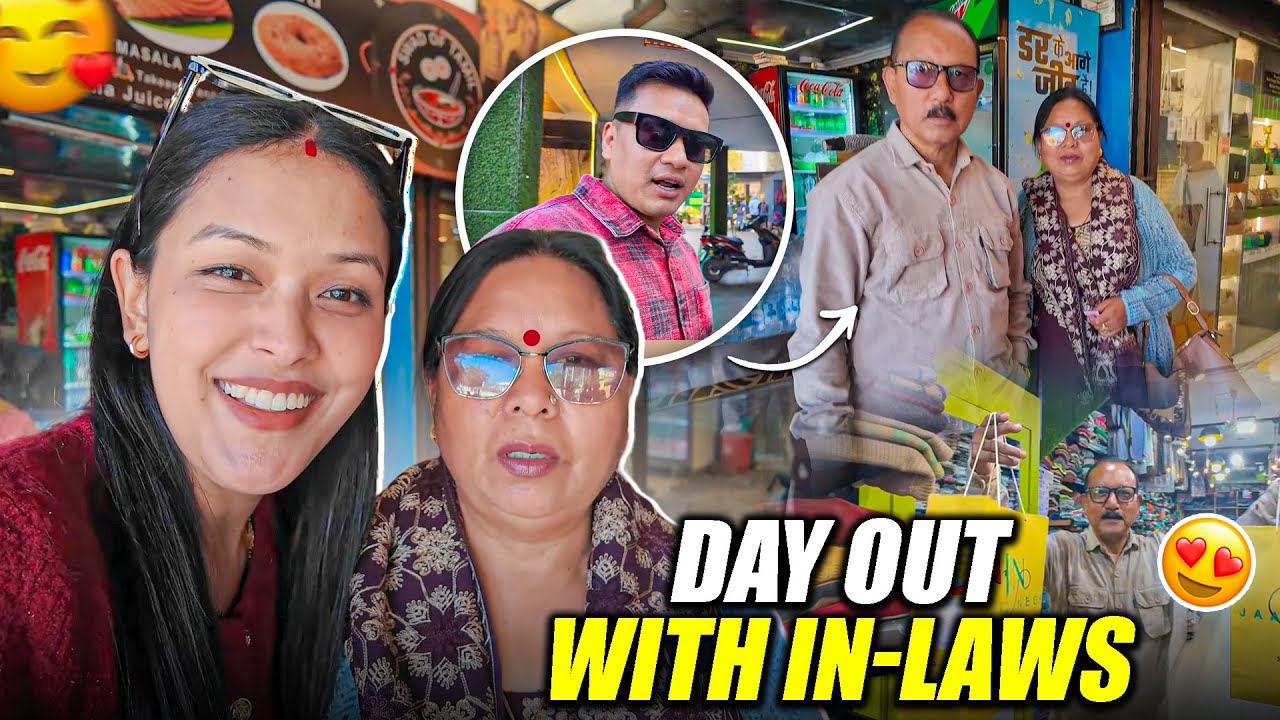 Day out with in-laws❤️|| dono bhut khush hai aaj😍