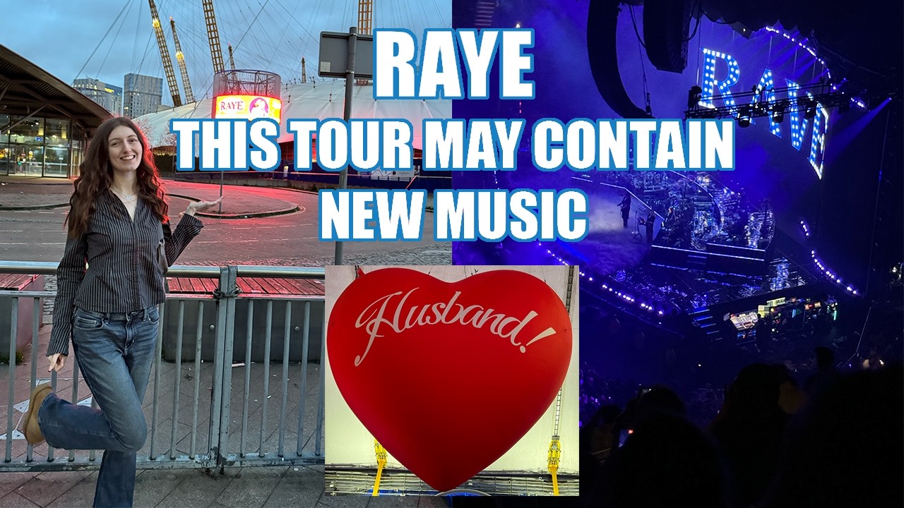 Ray Concert O2 RAYE CONCERT AT THE O2 VLOG | IZZY EDWARDS - YouTube