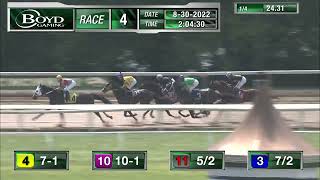 RACE 4 PROGRAM 8 30 2022