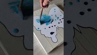 Easy Art In Seconds 🎨✨ #acrylicpainting #easyart #diy #shorts