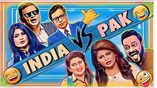 Indian Media Vs Pakistani Media Funny Fight:News Anchors Best Viral Thug Life Savage Hilarious Roast