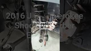 2016 Jeep Cherokee Front Shock Absorber Replacement 2016 Jeep Cherokee Front Shock Absorber Replacement