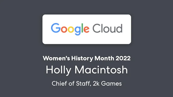 Holly Macintosh, 2k Games Celebrates Women's Histo...