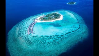Nova resort Maldives drone aerial 4k