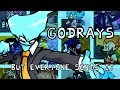 [FNF Mod] Godrays but Everyone Sings It (Godraysを色々なキャラに歌わせてみた)