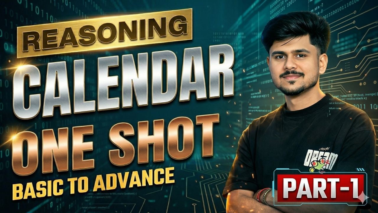 Calendar Reasoning One Shot | Calendar Reasoning Tricks | RRB NTPC 2026 ...