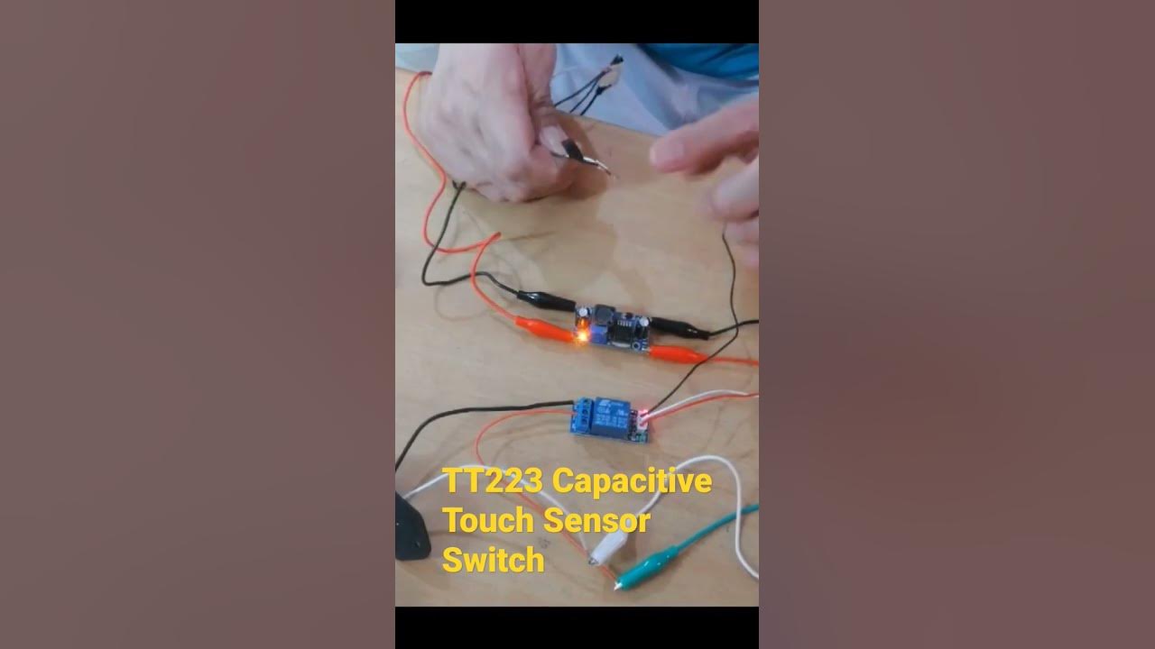 TTP223 CAPACITIVE TOUCH SENSOR SWITCH #tip223 #touch #button # sensor # ...
