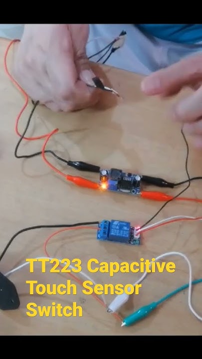 TTP223 CAPACITIVE TOUCH SENSOR SWITCH #tip223 #touch #button # sensor # ...