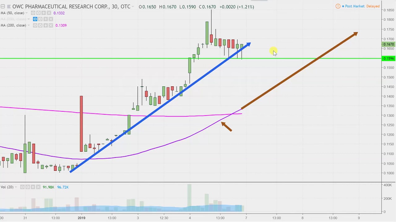 Owcp Stock Chart