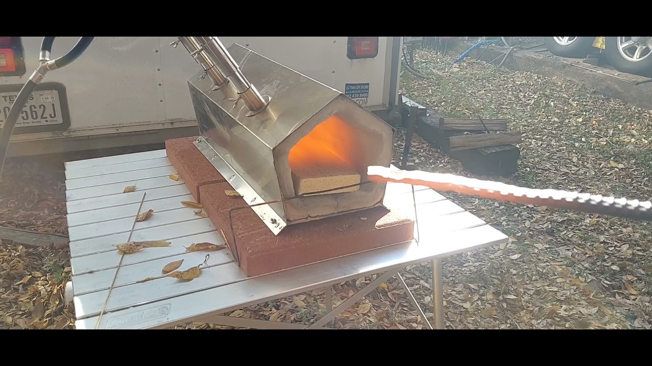 Mr. Volcano 2 burner propane forge I got for Christmas! Does anyone here  have experience with this forge? : r/Blacksmith