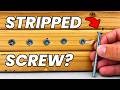 5 Ways to Remove Any Stripped Screw