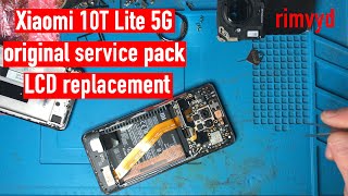 Xiaomi 10T Lite 5G original service pack LCD replacement