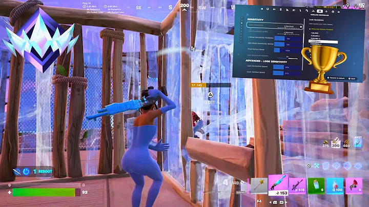 NEW BEST Chapter 7 Season 1 Controller SETTINGS  For Fortnite! (PS4/PS5/XBOX/PC)