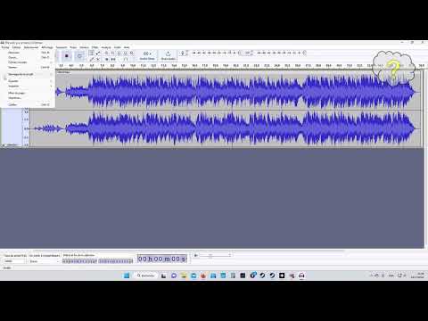 Comment enregistrer un fichier dans Audacity