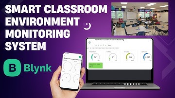 Smart Classroom Environment Monitoring System using IoT | ESP32 Based Project
