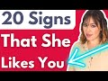 20 Subconscious Signs A Girl Likes You 🤫🥰 The Subtle Secrets That Give Her Away!